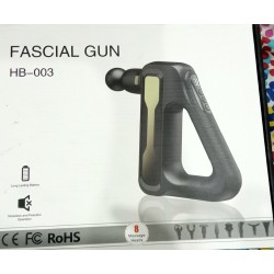 Fascial Massage Gun with 8 Head Attachments, HB-003